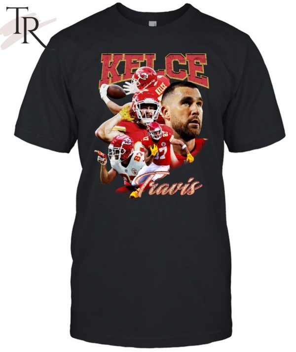 Travis Kelce Shirt Vintage Retro Classic Kansas City Chiefs Gifr For Fan Unisex T-Shirt