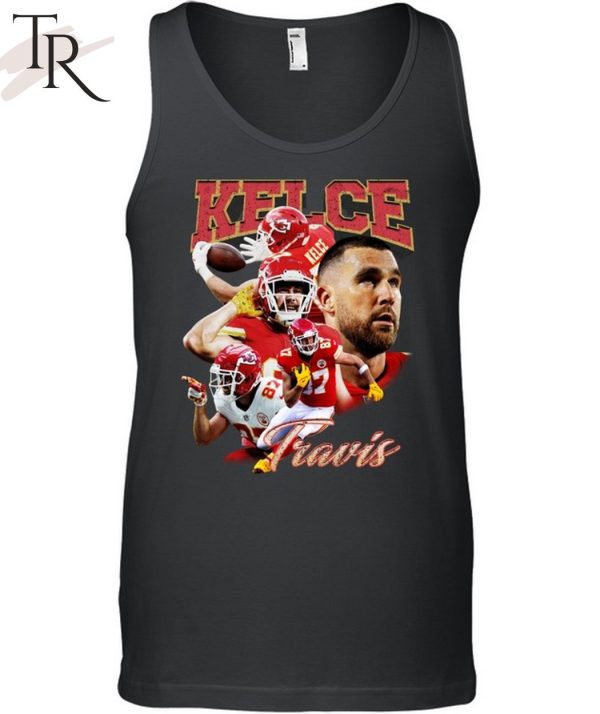 Travis Kelce Shirt Vintage Retro Classic Kansas City Chiefs Gifr For Fan Unisex T-Shirt