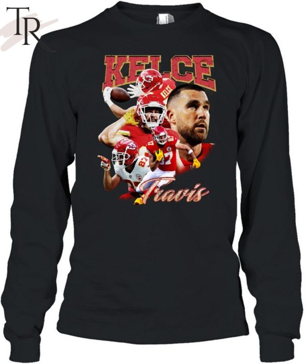 Travis Kelce Shirt Vintage Retro Classic Kansas City Chiefs Gifr For Fan Unisex T-Shirt