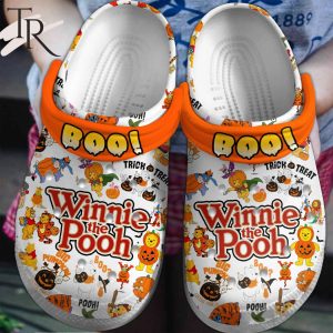 Boo! Winnie The Pooh Big Pumpkin Clogs