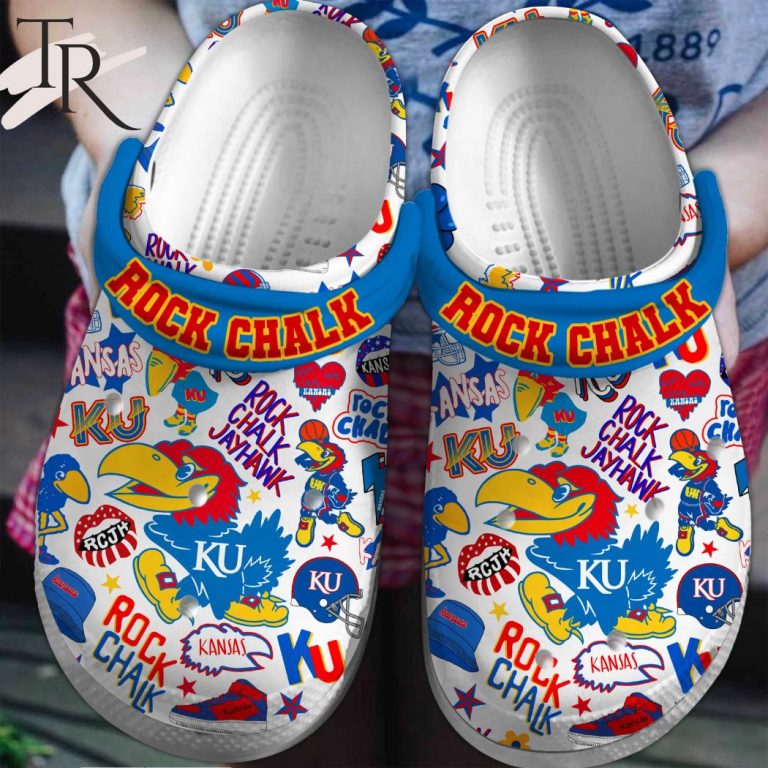 Kansas Rocking R Cloggers Rock Chalk Jayhawk KU Clogs - Torunstyle