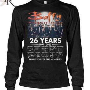 Buffy the Vampire Slayer 26 Years 1997 – 2023 Thank You For The Memories Unisex T-Shirt