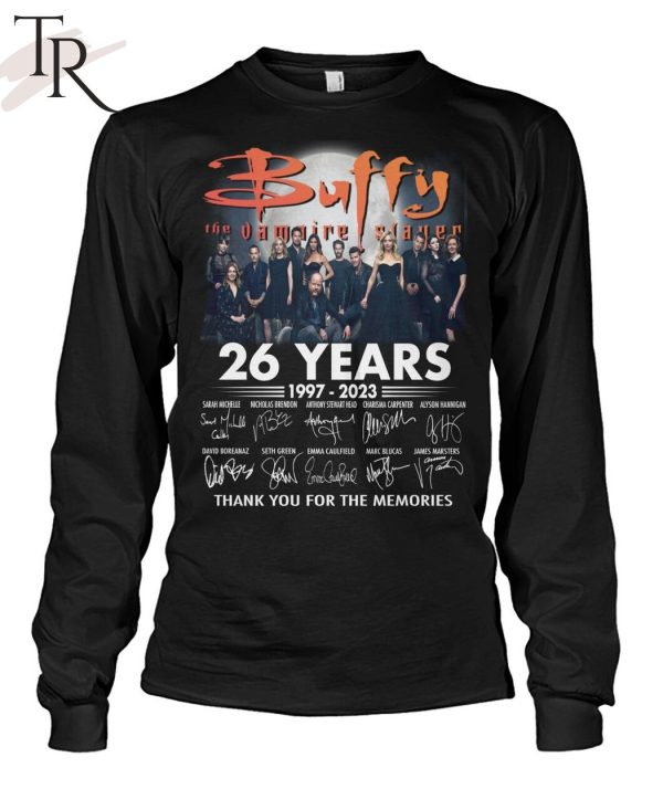 Buffy the Vampire Slayer 26 Years 1997 – 2023 Thank You For The Memories Unisex T-Shirt