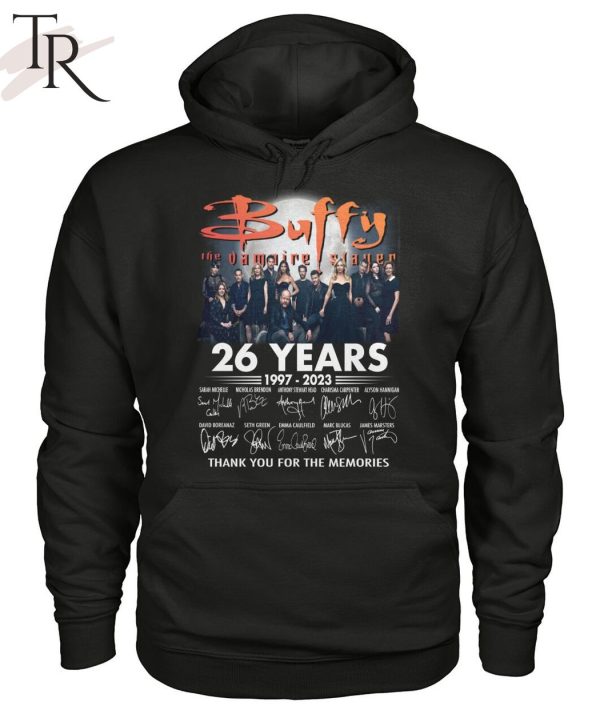 Buffy the Vampire Slayer 26 Years 1997 – 2023 Thank You For The Memories Unisex T-Shirt