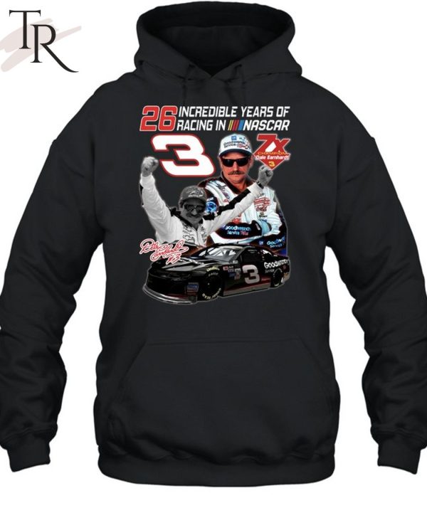 Dale Earnhardt 26 Incredible Years of Racing Unisex T-Shirt