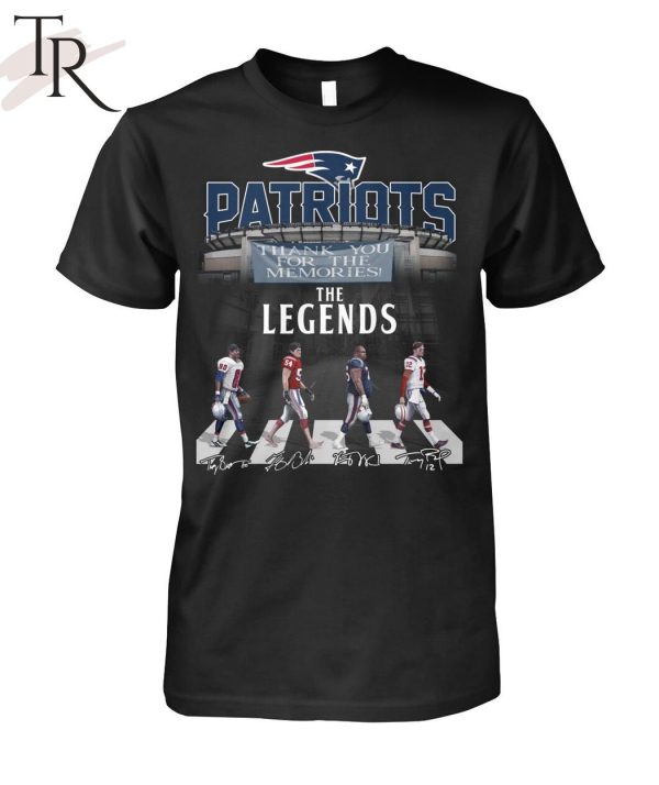 New England Patriots Thank You For The Memories The Legends Unisex T-Shirt