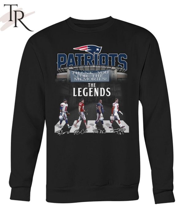 New England Patriots Thank You For The Memories The Legends Unisex T-Shirt