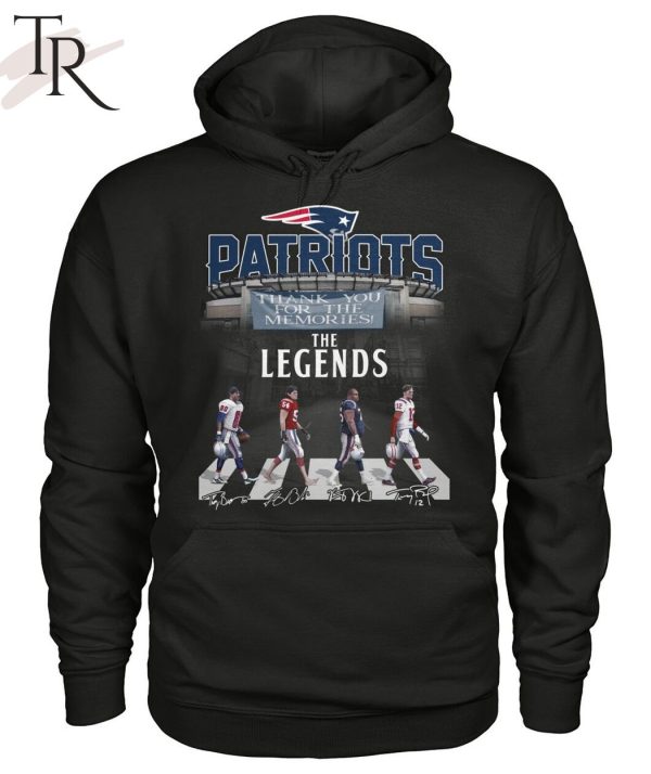 New England Patriots Thank You For The Memories The Legends Unisex T-Shirt