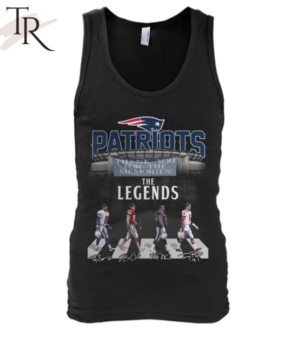 New England Patriots Thank You For The Memories The Legends Unisex T-Shirt