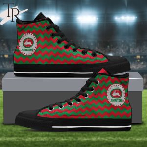 Personalized Mens Womens NRL South Sydney Rabbitohs High Top Sneaker For Fan Limited Edition