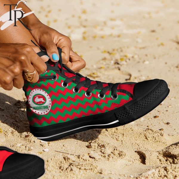 Personalized Mens Womens NRL South Sydney Rabbitohs High Top Sneaker For Fan Limited Edition