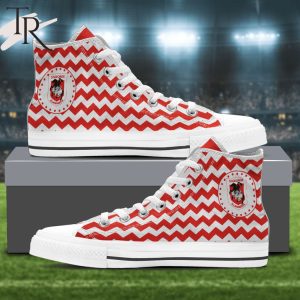 Personalized Mens Womens NRL St. George Illawarra Dragons High Top Sneaker For Fan Limited Edition