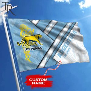 RUGBY WORLDCUP 2023 Argentina Custom Name Flag