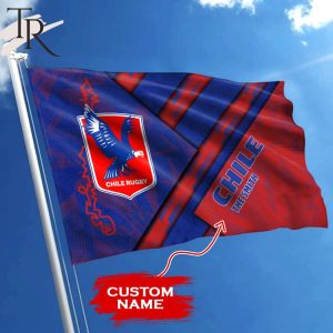 RUGBY WORLDCUP 2023 Chile Custom Name Flag