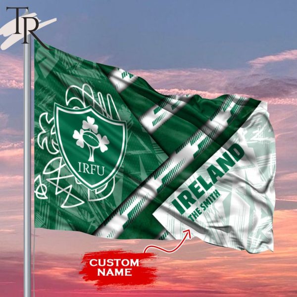 RUGBY WORLDCUP 2023 Ireland Seminoles Custom Name Flag
