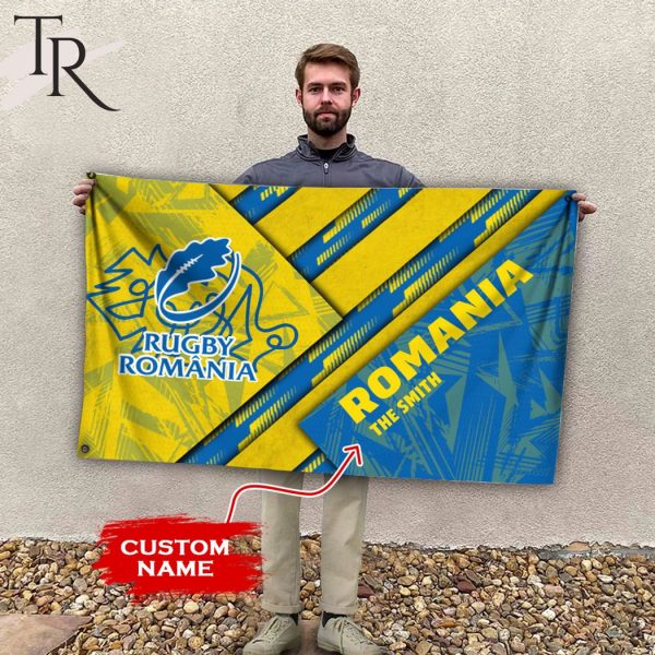 RUGBY WORLDCUP 2023 Romania Custom Name Flag