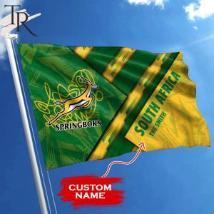 RUGBY WORLDCUP 2023 South Africa Custom Name Flag