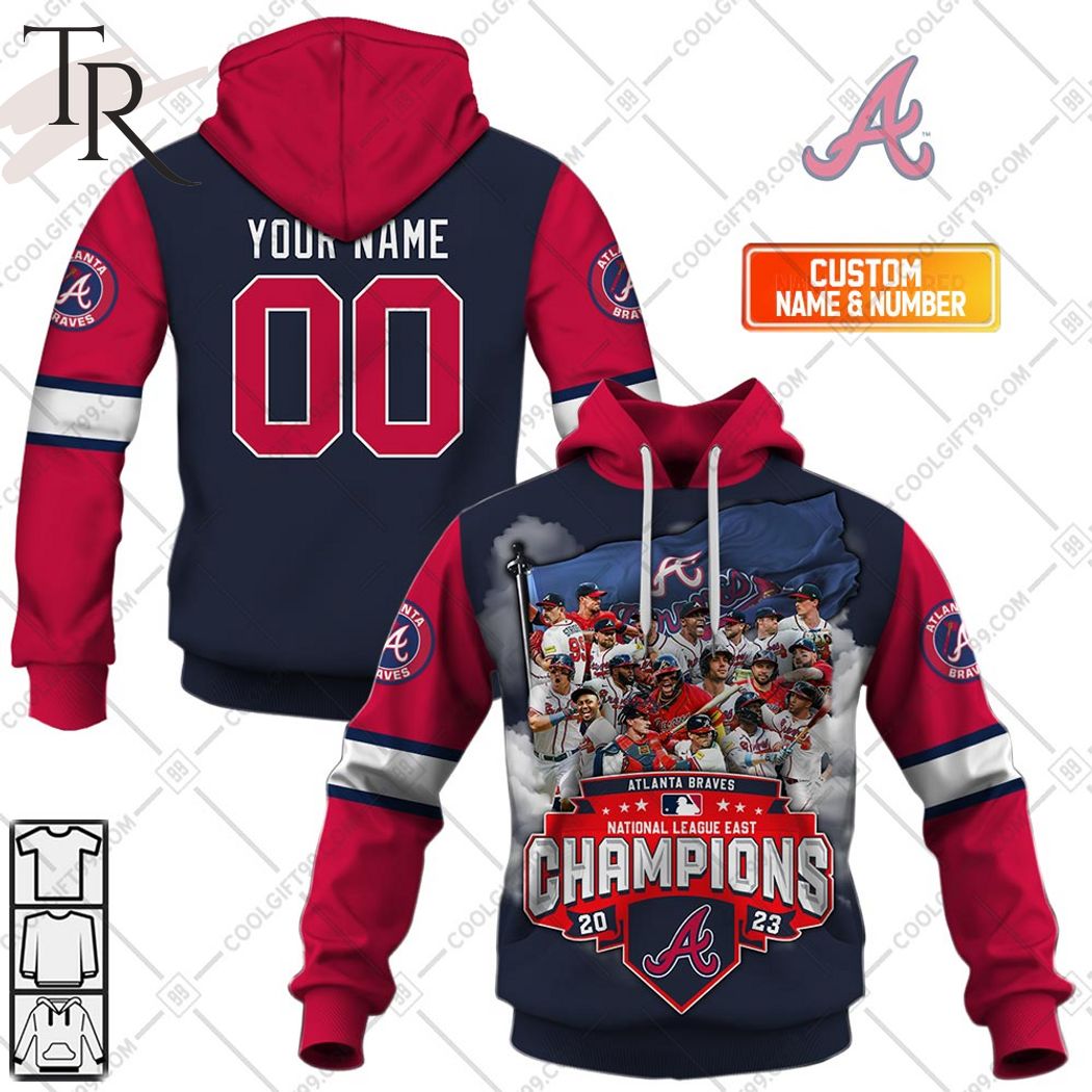 Atlanta Braves Are 2023 NL East Champions For The A 3D T-Shirt