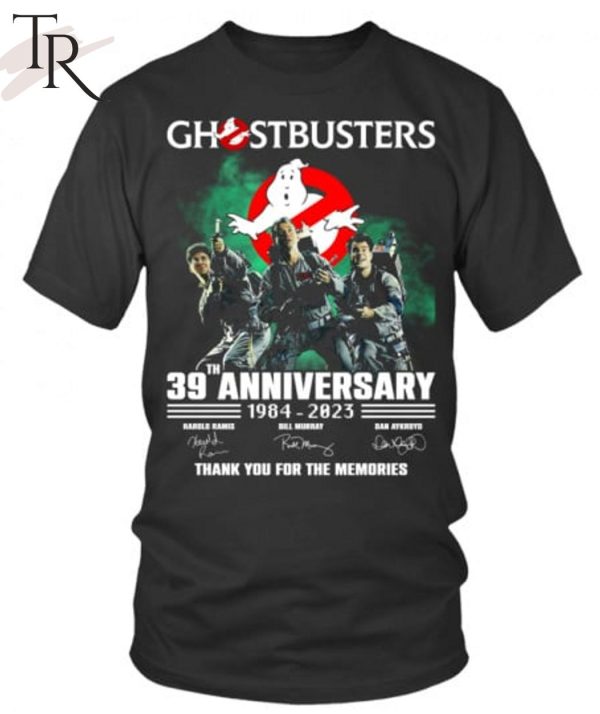 39th Anniversary 1984 – 2023 Ghostbusters Signature Limited Edition T-Shirt