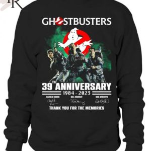 39th Anniversary 1984 – 2023 Ghostbusters Signature Limited Edition T-Shirt