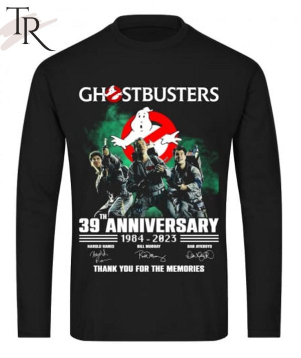 39th Anniversary 1984 – 2023 Ghostbusters Signature Limited Edition T-Shirt