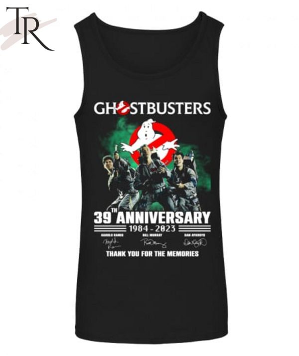 39th Anniversary 1984 – 2023 Ghostbusters Signature Limited Edition T-Shirt