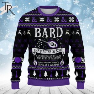 Dungeons & Dragons Classes Bard Sweater