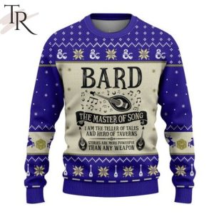 Dungeons & Dragons Classes Bard-2 Sweater