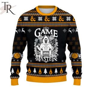 Dungeons & Dragons Classes Game Sweater
