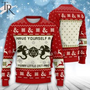 Dungeons & Dragons Classes Have Yourself Sweater