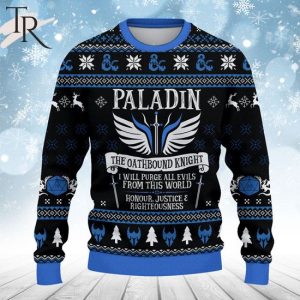 Dungeons & Dragons Classes Paladin Sweater