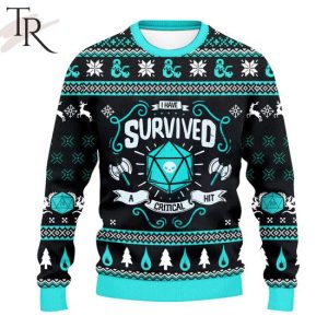 Dungeons & Dragons Classes Survived Sweater