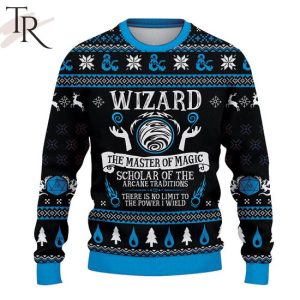 Dungeons & Dragons Classes Wizard Sweater