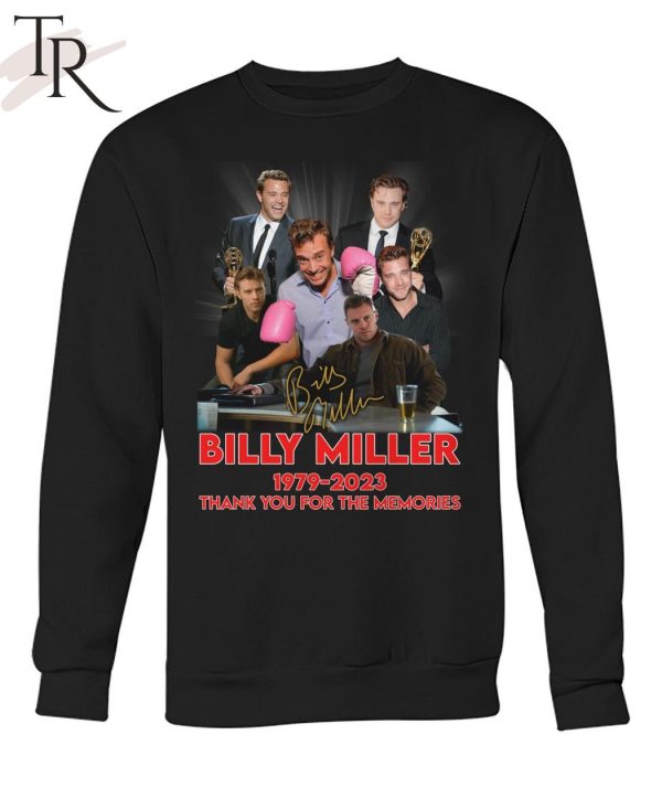 Billy Miller 1979 – 2023 Thank You For The Memories Unisex T-Shirt