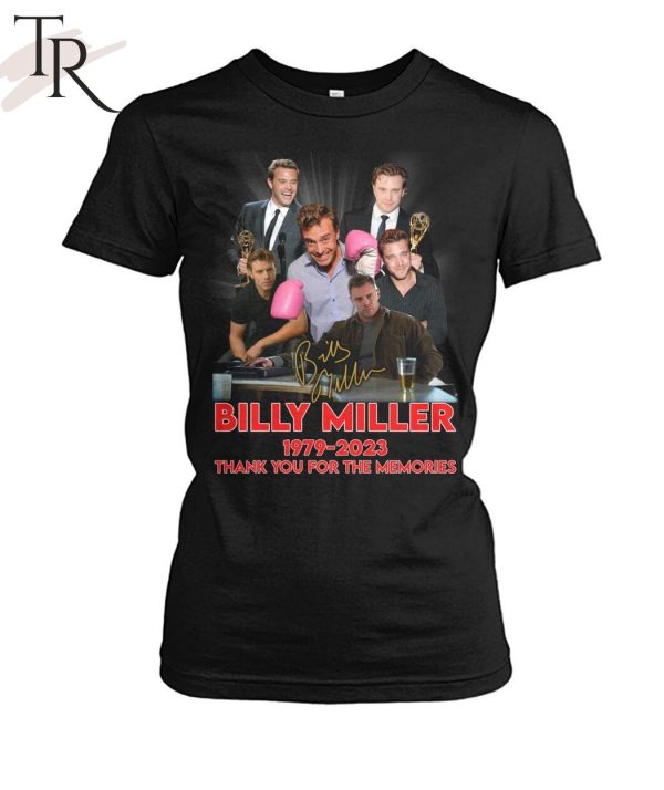 Billy Miller 1979 – 2023 Thank You For The Memories Unisex T-Shirt