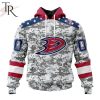 NHL Dallas Stars Special Camo Design For Veterans Day Hoodie