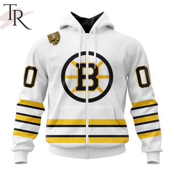 NHL Boston Bruins 2023-2024 Centennial Away Kits Hoodie