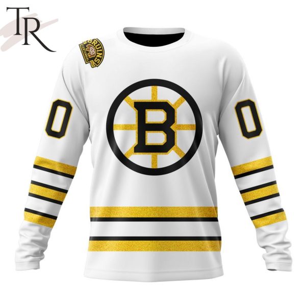 NHL Boston Bruins 2023-2024 Centennial Away Kits Hoodie