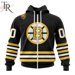 NHL Boston Bruins 2023-2024 Centennial Home Kits Hoodie
