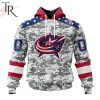 NHL Chicago Blackhawks Special Camo Design For Veterans Day Hoodie