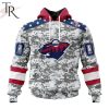 NHL Nashville Predators Special Camo Design For Veterans Day Hoodie