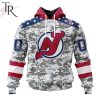 NHL Nashville Predators Special Camo Design For Veterans Day Hoodie