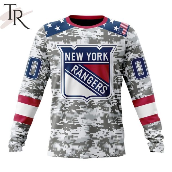 Ny rangers hot sale camo jersey