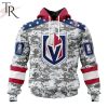 NHL Tampa Bay Lightning Special Camo Design For Veterans Day Hoodie