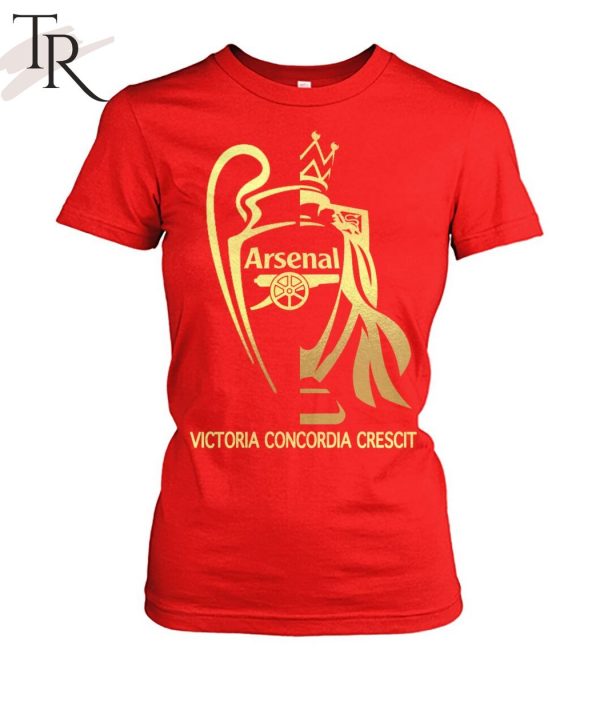 Arsenal Victoria Concordia Crescit Unisex T-Shirt
