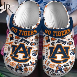 PREMIUM Go Tigers Auburn Tigers Clogs