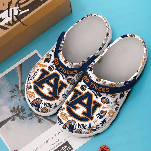 PREMIUM Go Tigers Auburn Tigers Clogs