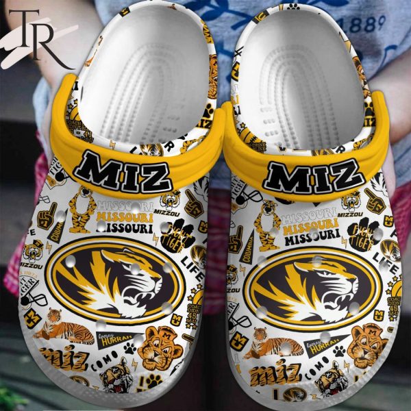 PREMIUM Miz Missouri Tigers Clogs