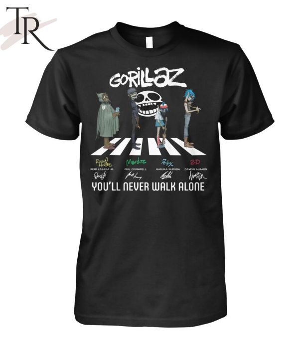 Gorillaz You’ll Never Walk Alone Unisex T-Shirt