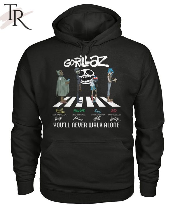 Gorillaz You’ll Never Walk Alone Unisex T-Shirt